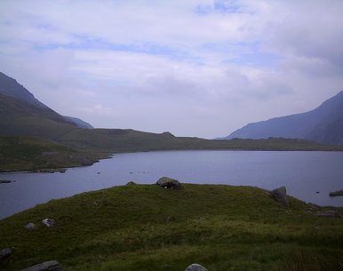 Mountains in the winter