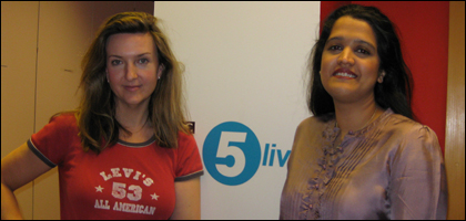 Victoria Derbyshire and Anita Shah