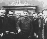 Stalin with members of his inner circle (BBC - Nikolav Obukhovich)