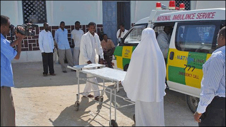 One of Mogadsihu's only ambulance services