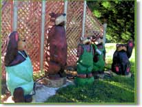 Landmark bears welcome visitors