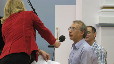 Image from BBC Radio 3 Pianothon, Leeds 2009