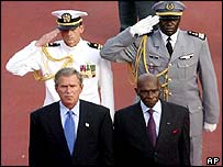 Bush no Senegal
