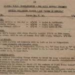 Geoff Morris - Daily routine orders from his homeward journey on the Queen of Bermuda. Voyage no T. 10 3rd September 1946.