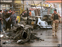 Bağdat'ta bir patlama (arşiv)