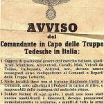 This leaflet was dropped from aircraft by the Germans. It was urging the Italians to continue the war when they were at the point of surrender.