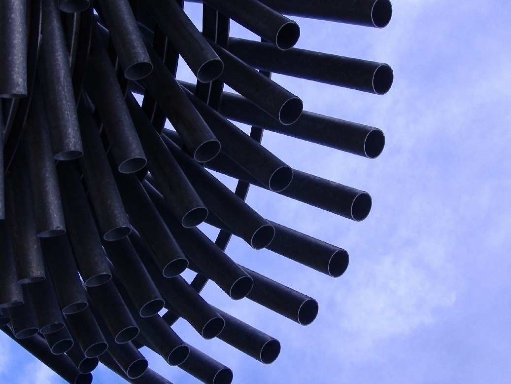 The sound of fan pipes?