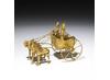 A model of a chariot, found as part of a treasure hoard in what is now Tadjikistan. © Trustees of the British Museum