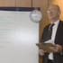 Mr McTavish reads out the exam conditions.