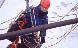 Keith at the shooting of Alien v Predator