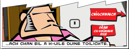 ...ach chan eil a h-uile duine toilichte.