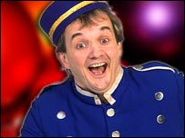 Richard Gauntlett as Buttons in Cinderella
