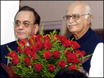 لال کرشن اڈوانی اور خورشید محمود قصوری