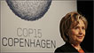 Hillary Clinton em Copenhague (Foto: Getty Images)