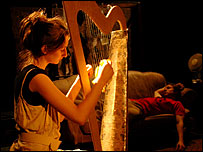 Lyre. Pic by Stephanie Schaerer