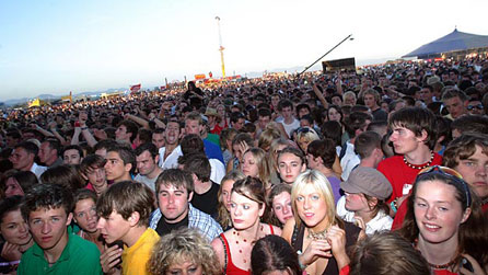 Crowd at Wakestock