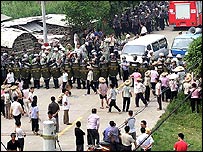 Çin'in güneyinde protesto gösterileri 