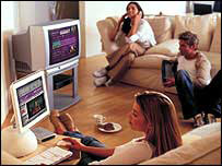 信息时代的多媒体家庭