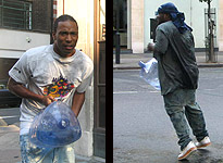 Vis and Ace do waterfights...in a big way