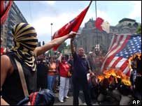 Protestos no Chile