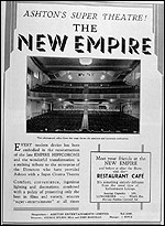 A poster for the New Empire