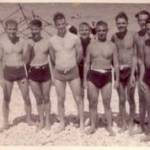 Doug Dawes(extreme right), August 1942, Sandy Bay?Gibraltar