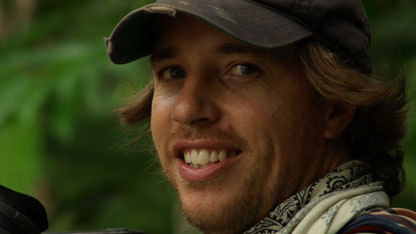 Matt prepares to leave the Marubo village