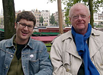 Tom Service and Louis Andriessen in Amsterdam
