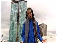 Benjamin Zepheniah in Birmingham