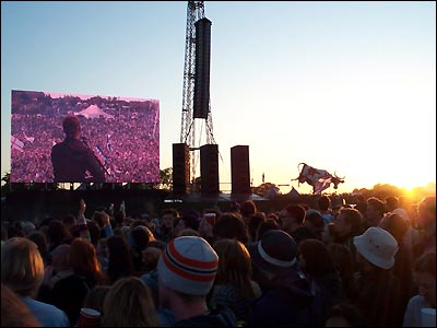 David Gray at Glasto 2003