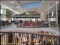 Inside Westfield Derby