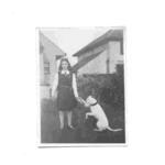 Mary Connidis in her first term at St Bernard's Convent,Langley, Slough - Autumn 1939