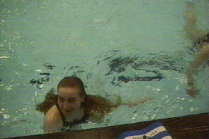 Anna competes on equal terms