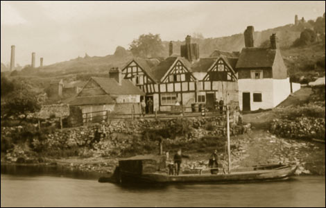 Where the bridge was to be - Photo courtesy of Ron Miles