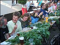 The World Nettle Eating Championships