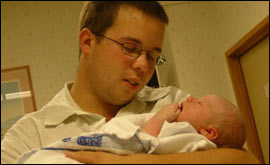 Ryan Morrison and Jaden-Taylor together for the first time