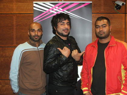 Ges E and Osmani drop in for a chat