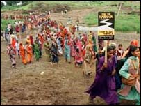 اندرا ساغر ڈیم کے مخالفین