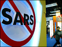 Biểu ngữ chống SARS ở Quảng Châu