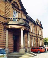 Sandstone building in Galashiels