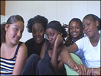 Girls at Sisters with Voices