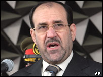 عراقی وزیراعظم نوری المالکی 