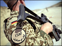 سرباز ناتو در افغانستان