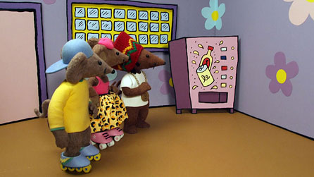 On the set of Rastamouse