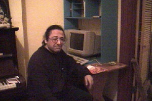 Mike gets his head round the new equipment