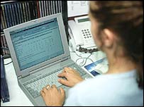 Bir bilgisayar kullanıcısı