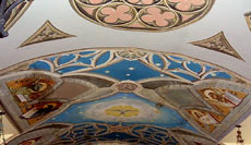 Ceiling of the Italian Chapel, Orkney