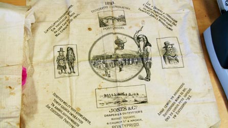 souvenir handkerchief