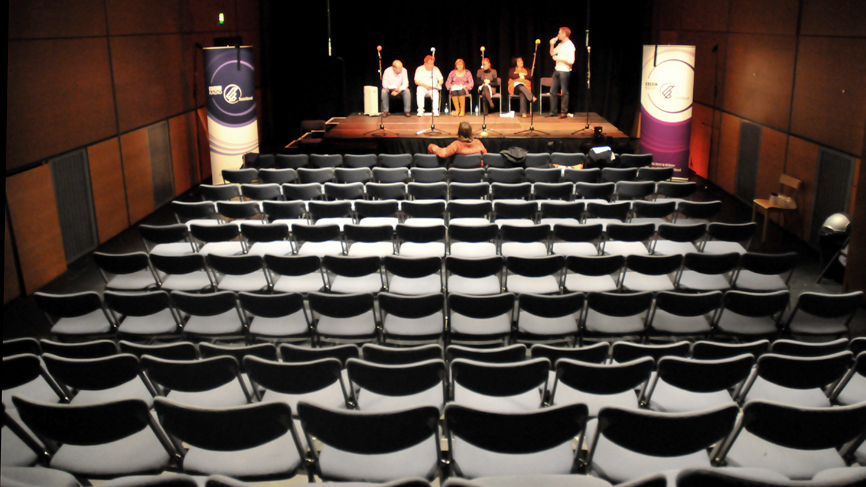 Cast rehearsal at the Centre for Contemporary Arts, Glasgow.
