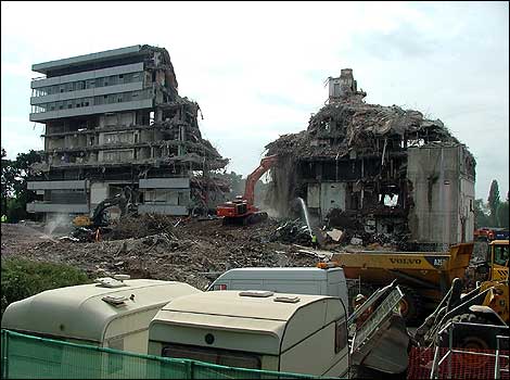 Pebble Mill demolition
